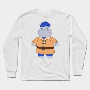 Henry Hippo  - Detective costume for Halloween Long Sleeve T-Shirt